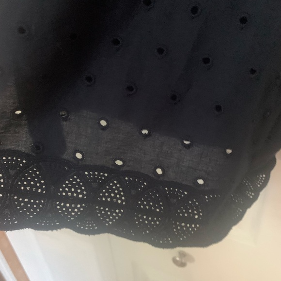 J Crew Lace Detailed Cotton Blouse - Picture 3 of 5